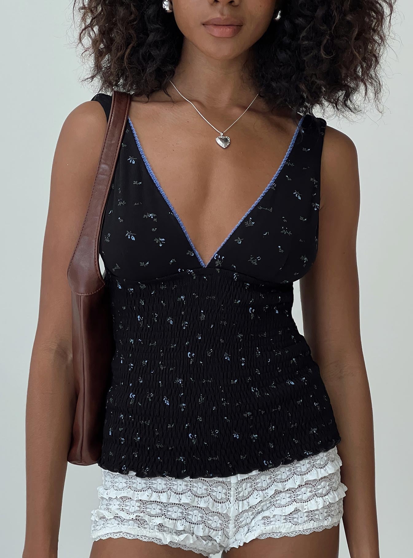 Comfrey Top Black
