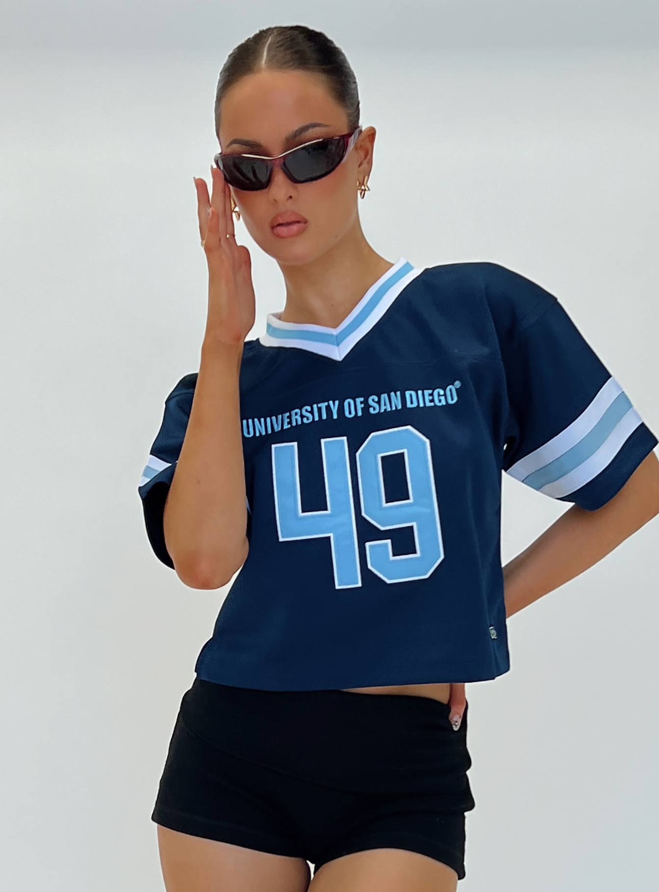 USD Football Jersey Navy