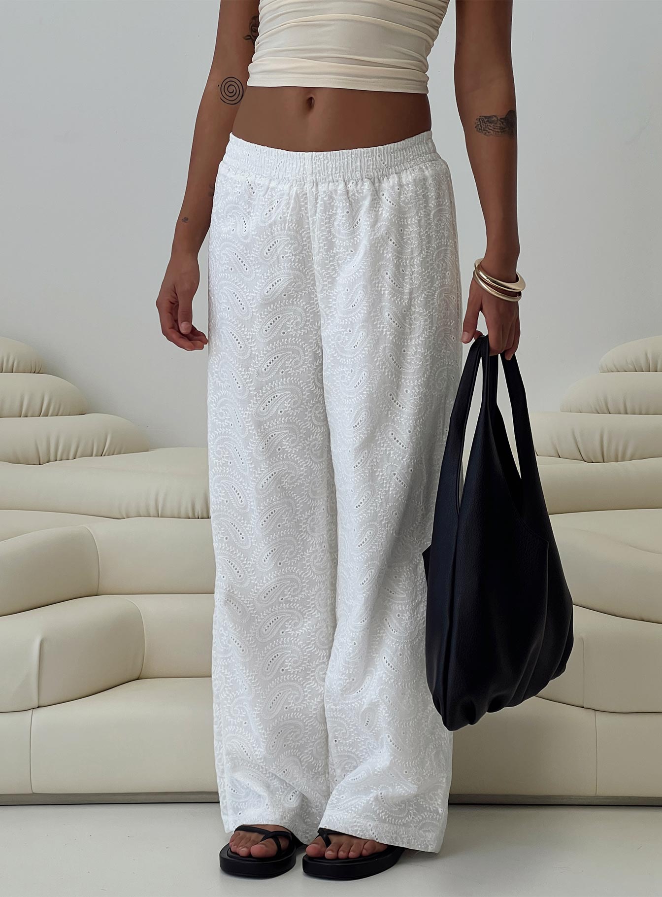 Unfair Pants White