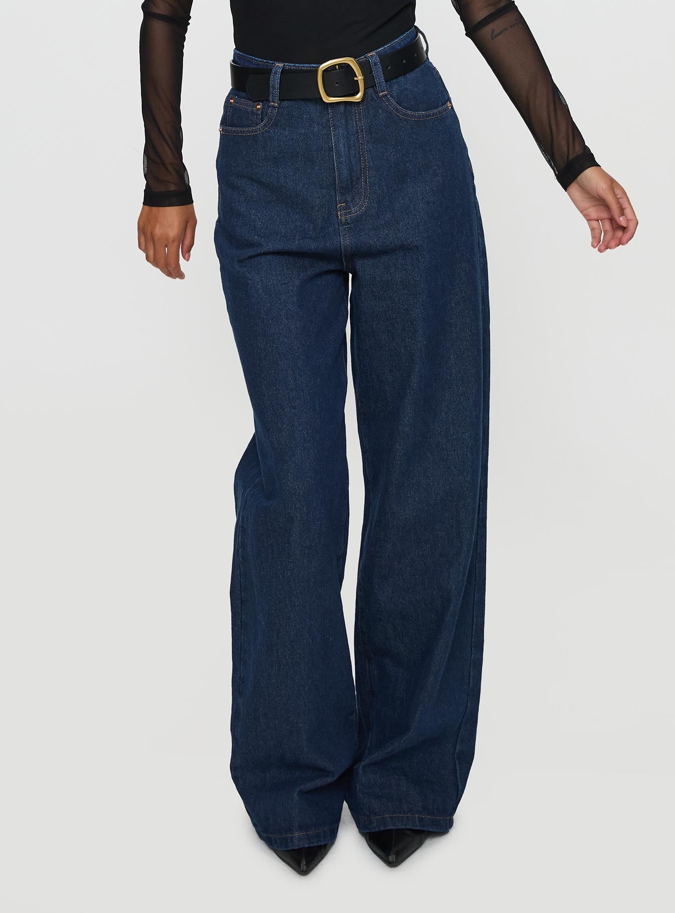 Nicolo Jeans Mid Raw Denim